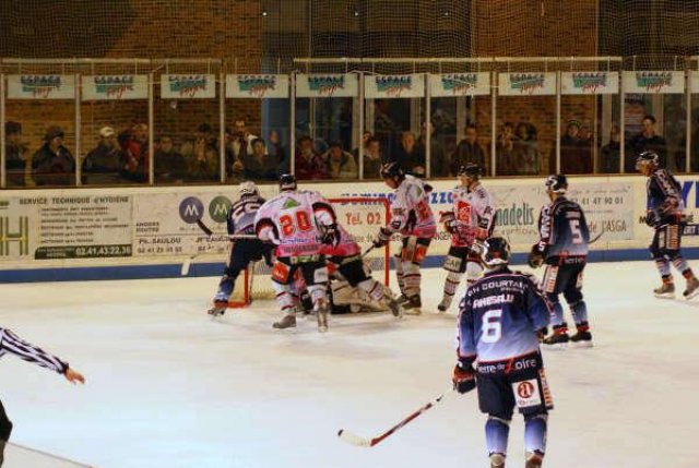 Photo hockey match Angers  - Amiens  le 11/11/2008