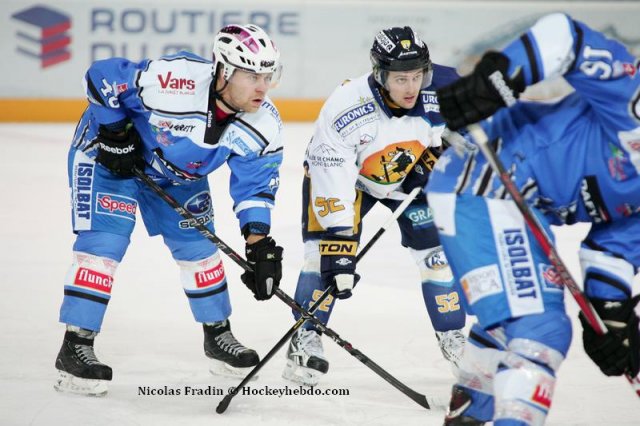 Photo hockey match Gap  - Chamonix  le 08/12/2012