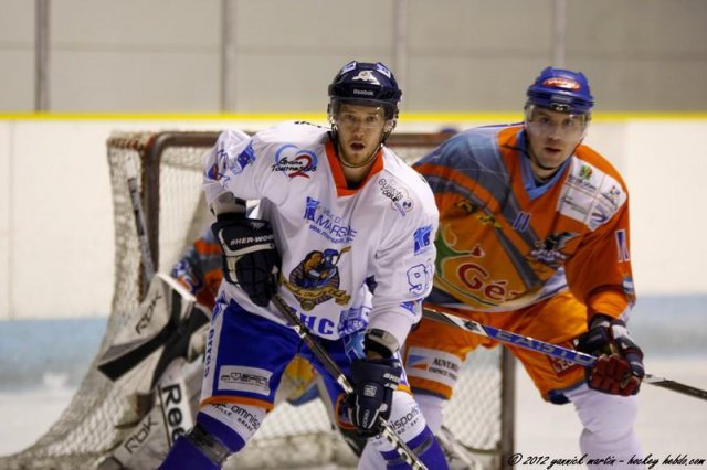Photo hockey match Clermont-Ferrand II - Marseille le 08/12/2012