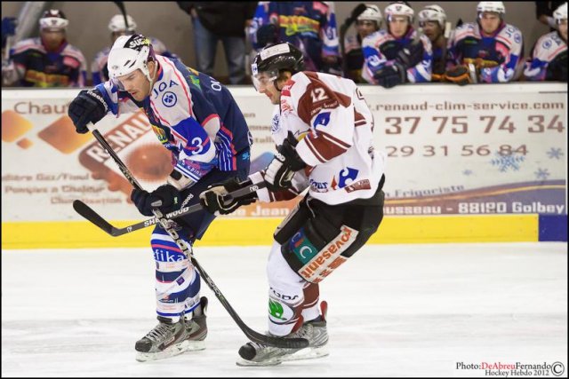 Photo hockey match Epinal  - Morzine-Avoriaz le 08/12/2012