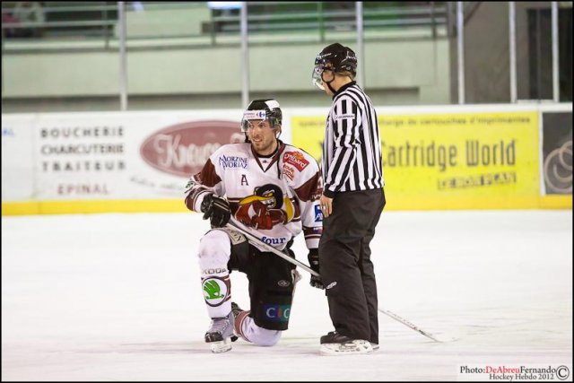 Photo hockey match Epinal  - Morzine-Avoriaz le 08/12/2012
