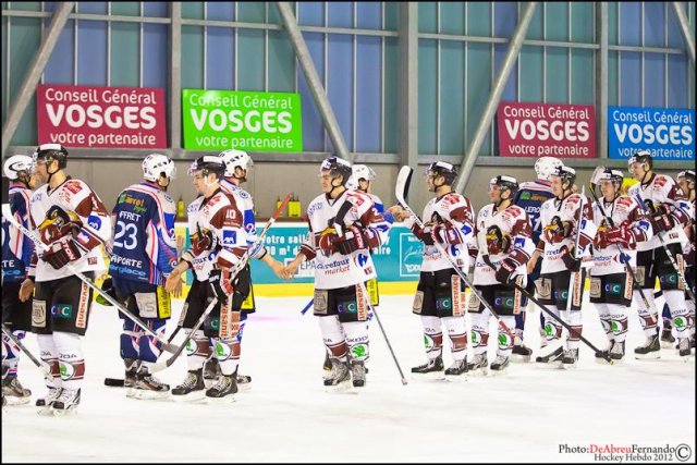 Photo hockey match Epinal  - Morzine-Avoriaz le 08/12/2012