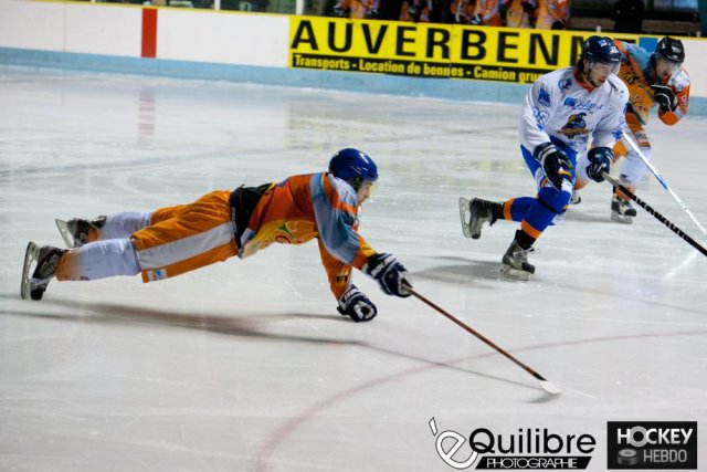 Photo hockey match Clermont-Ferrand II - Marseille le 08/12/2012