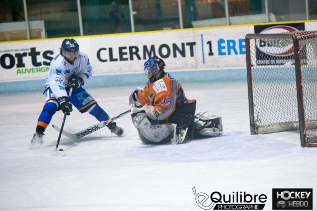 Photo hockey match Clermont-Ferrand II - Marseille le 08/12/2012