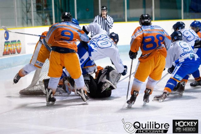 Photo hockey match Clermont-Ferrand II - Marseille le 08/12/2012