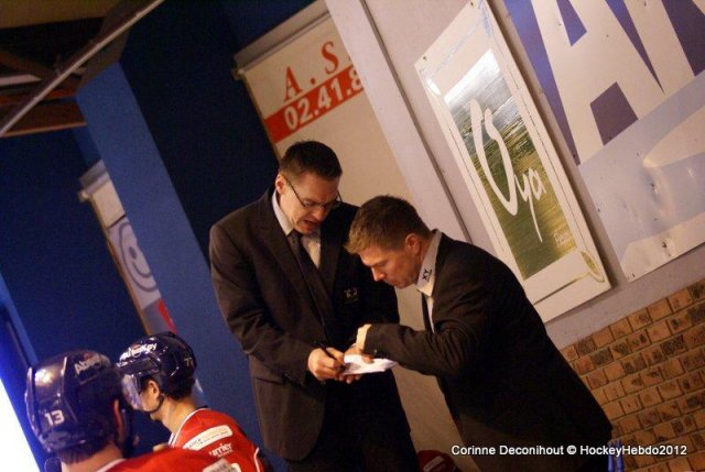 Photo hockey match Angers  - Caen  le 08/12/2012