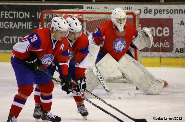 Photo hockey reportage CM U20 : Démonstration nordique