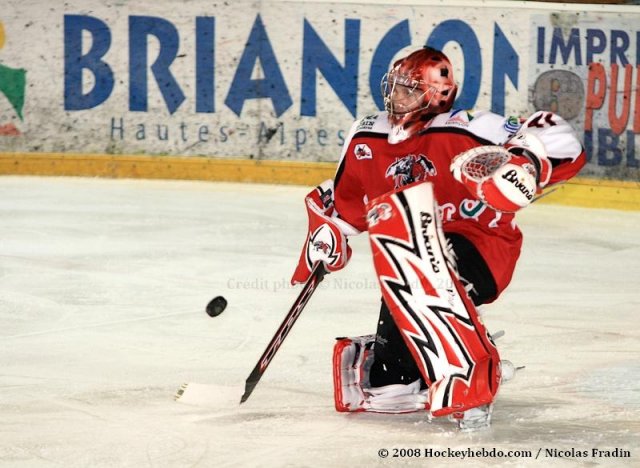 Photo hockey match Briançon  - Amiens  le 15/11/2008