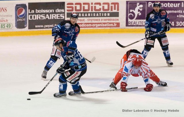 Photo hockey match Nantes - Valence le 08/12/2012