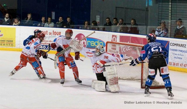 Photo hockey match Nantes - Valence le 08/12/2012