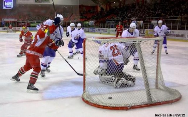 Photo hockey reportage CM U20 : La France piétinée 