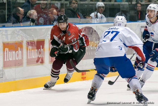Photo hockey reportage EIHC : France vs Lettonie en images