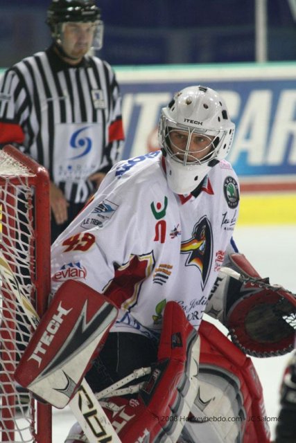 Photo hockey match Grenoble  - Morzine-Avoriaz le 15/11/2008