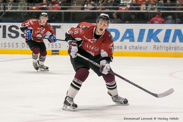 Photo hockey reportage EIHC : France vs Lettonie en images