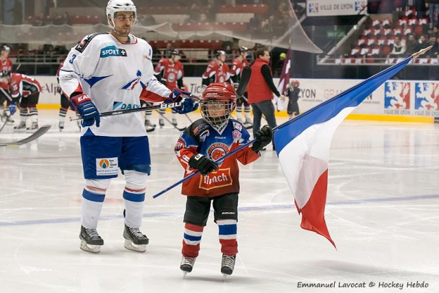 Photo hockey reportage EIHC : France vs Lettonie en images