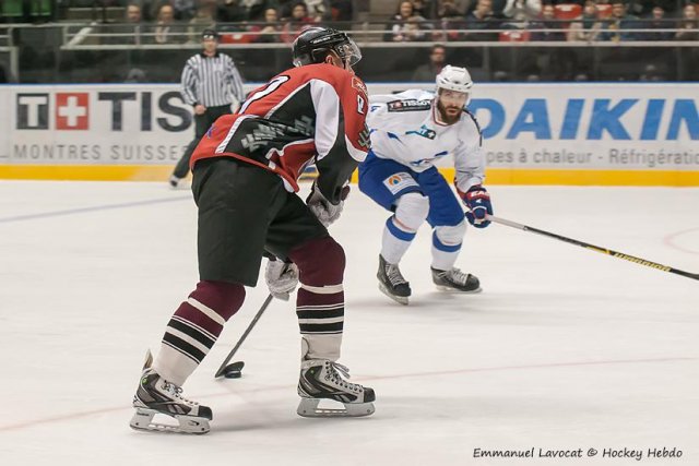 Photo hockey reportage EIHC : France vs Lettonie en images