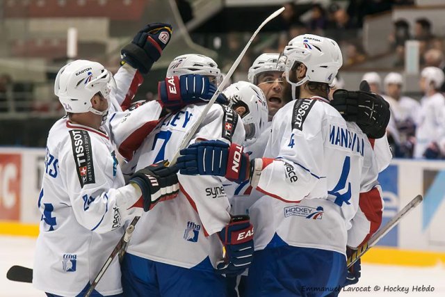 Photo hockey reportage EIHC : France vs Lettonie en images