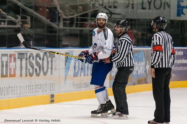 Photo hockey reportage EIHC : France vs Lettonie en images