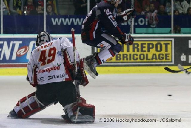 Photo hockey match Grenoble  - Morzine-Avoriaz le 15/11/2008