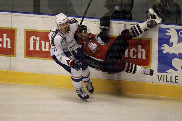 Photo hockey reportage EIHC : France vs Lettonie en images