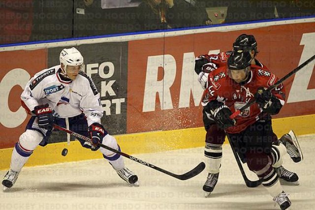 Photo hockey reportage EIHC : France vs Lettonie en images