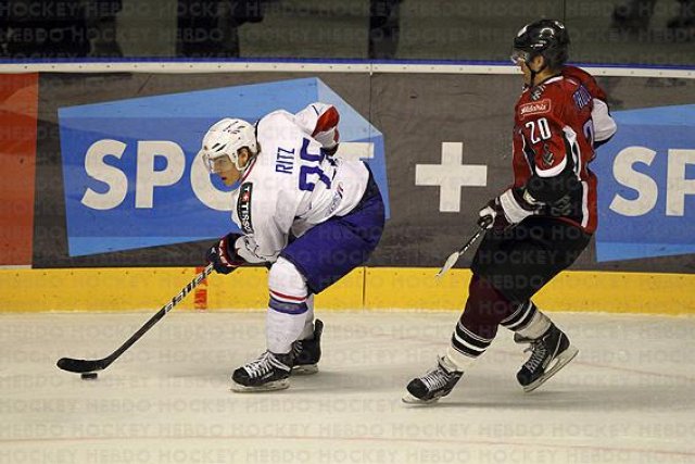 Photo hockey reportage EIHC : France vs Lettonie en images