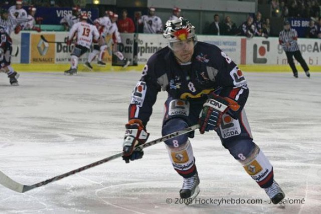Photo hockey match Grenoble  - Morzine-Avoriaz le 15/11/2008