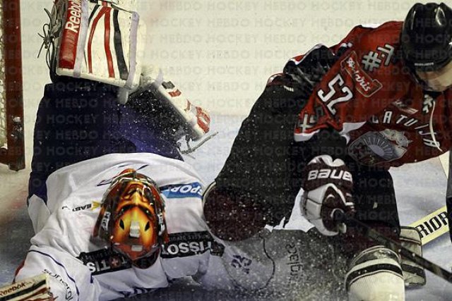 Photo hockey reportage EIHC : France vs Lettonie en images