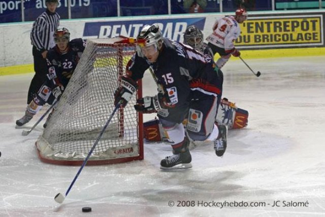 Photo hockey match Grenoble  - Morzine-Avoriaz le 15/11/2008