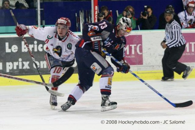 Photo hockey match Grenoble  - Morzine-Avoriaz le 15/11/2008