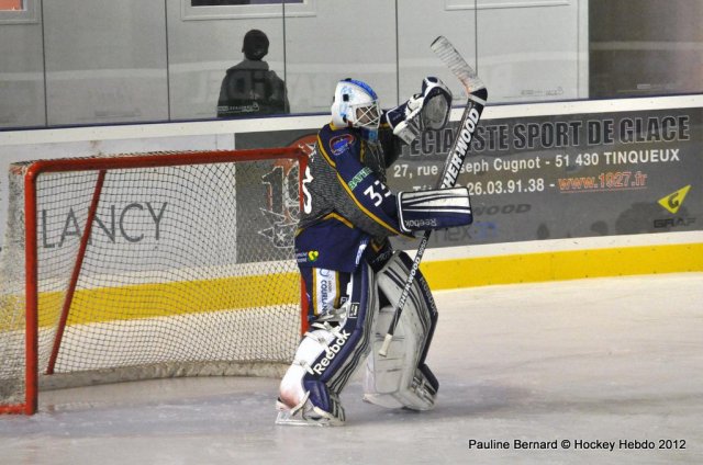 Photo hockey match Reims - Courbevoie  le 14/12/2012