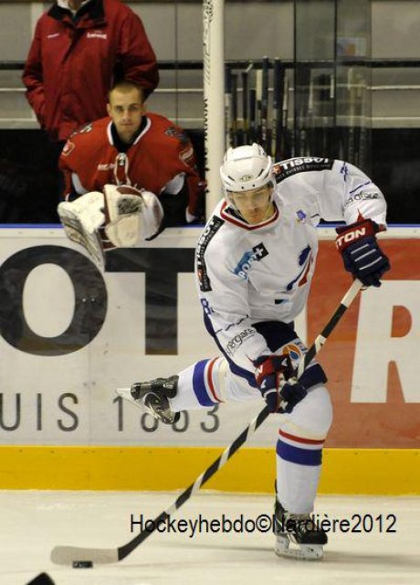 Photo hockey reportage EIHC : France vs Lettonie en images