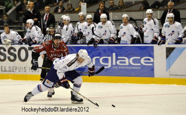 Photo hockey reportage EIHC : France vs Lettonie en images