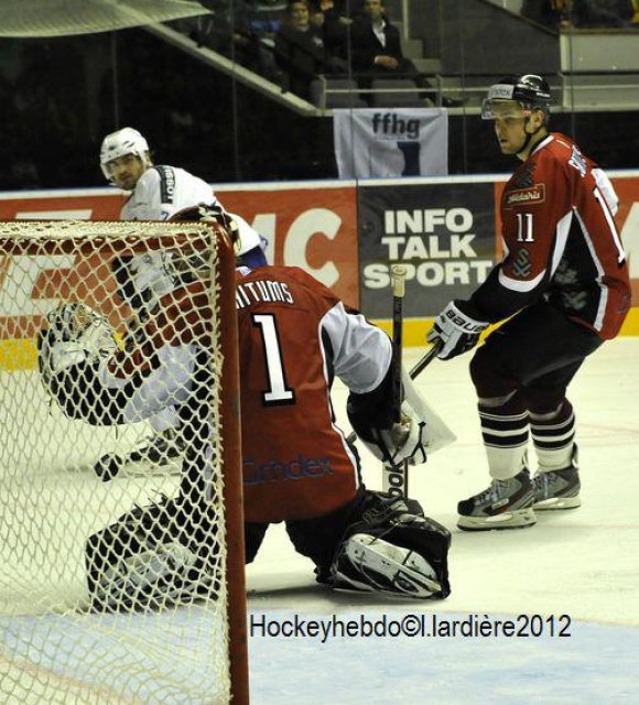 Photo hockey reportage EIHC : France vs Lettonie en images