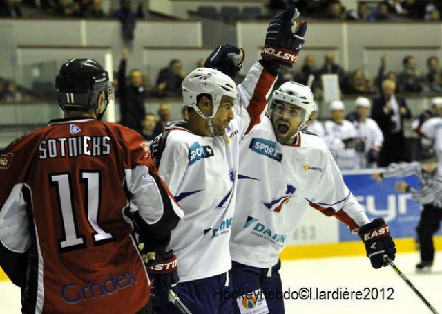 Photo hockey reportage EIHC : France vs Lettonie en images