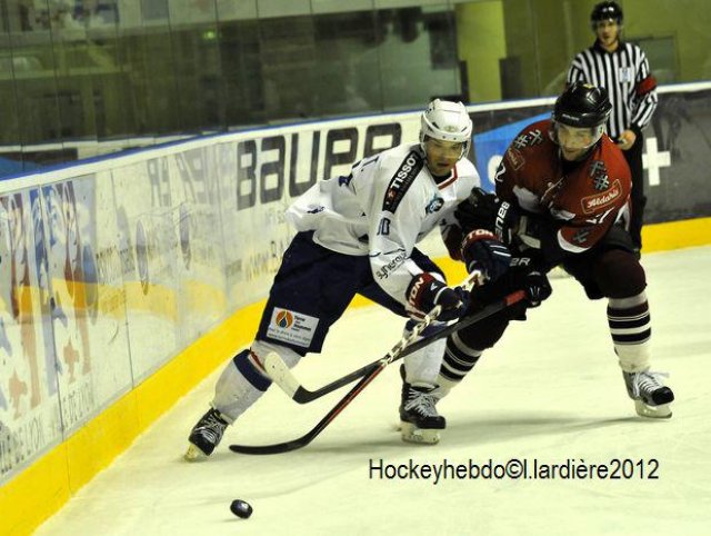 Photo hockey reportage EIHC : France vs Lettonie en images