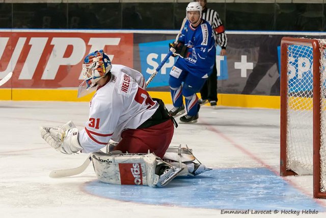 Photo hockey reportage France-Danemark : courte désillusion 