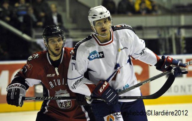 Photo hockey reportage EIHC : France vs Lettonie en images
