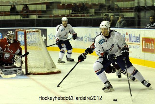 Photo hockey reportage EIHC : France vs Lettonie en images