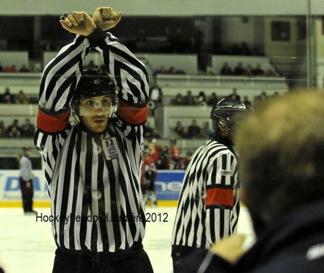 Photo hockey reportage EIHC : France vs Lettonie en images