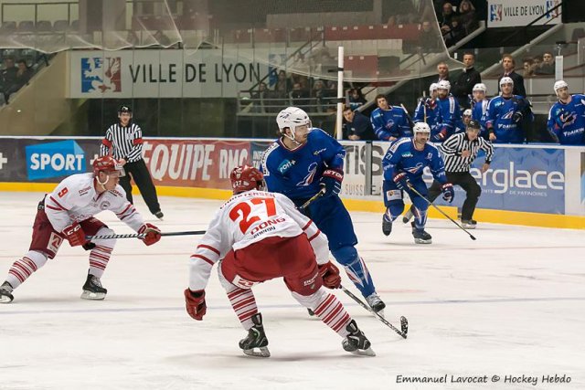 Photo hockey reportage France-Danemark : courte désillusion 