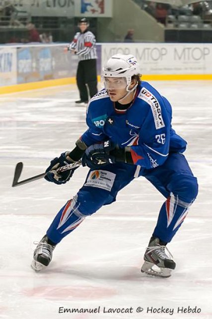 Photo hockey reportage France-Danemark : courte désillusion 