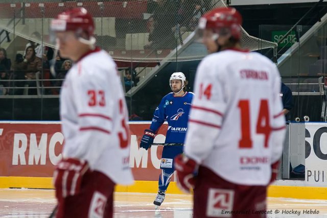 Photo hockey reportage France-Danemark : courte désillusion 