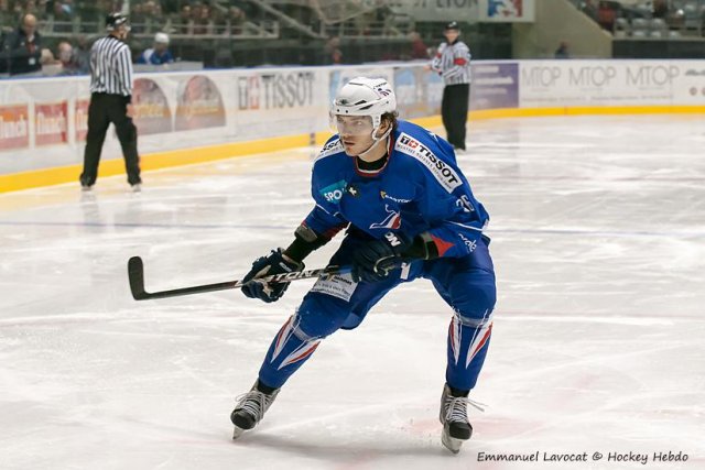 Photo hockey reportage France-Danemark : courte désillusion 