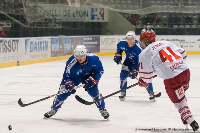 Photo hockey reportage France-Danemark : courte désillusion 
