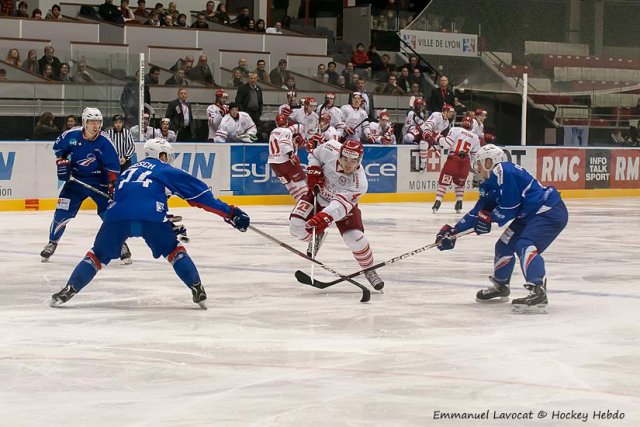 Photo hockey reportage France-Danemark : courte désillusion 