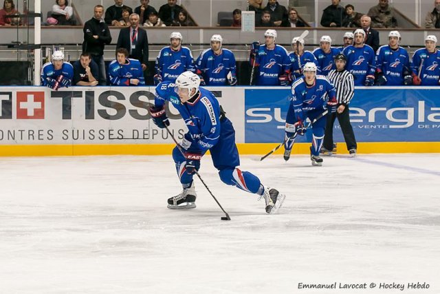 Photo hockey reportage France-Danemark : courte désillusion 