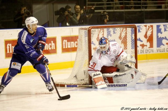 Photo hockey reportage France-Danemark : courte désillusion 