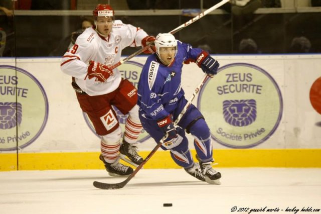 Photo hockey reportage France-Danemark : courte désillusion 