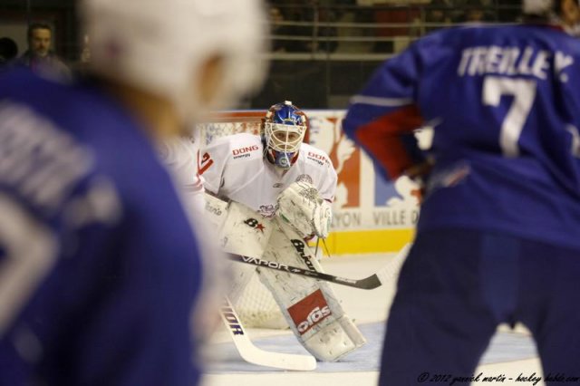 Photo hockey reportage France-Danemark : courte désillusion 